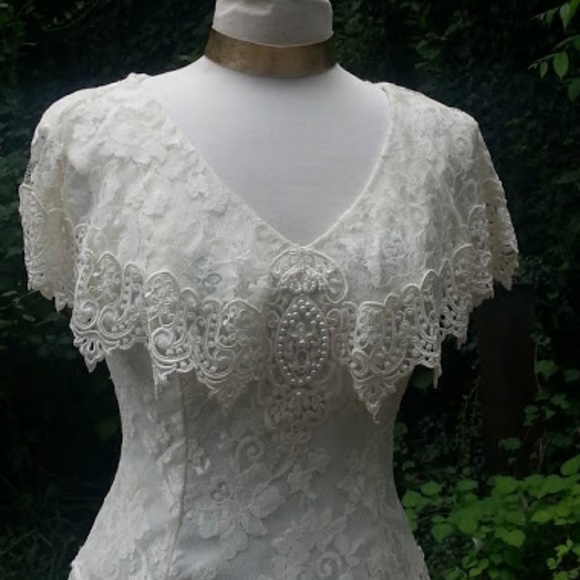 lace tea dress